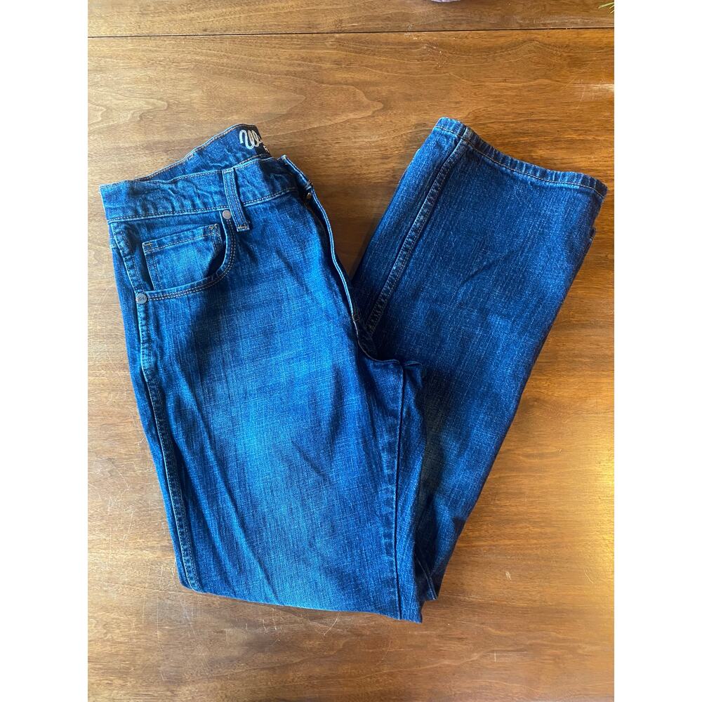 Wrangler Jeans Boot Cut Relaxed Fit Medium Wash Blue Denim Size 34x29
